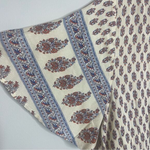 Anthropologie Raga Paisley Print romper New Large - Picture 6 of 10